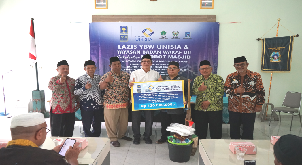 LAZIS Unisia Bantu 100 Marbot Masjid Ngaglik